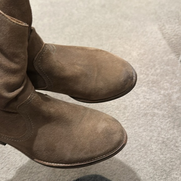 Steve Madden “Azzure” suede cowboy slouchy ankle booties // Size 6 - Picture 10 of 10